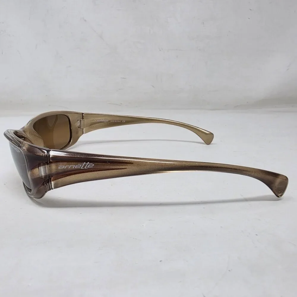 Vintage 1990s Arnette Stance Sunglasses Brown Made In Italy 4020-194/6U